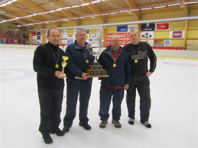 Skytturnar: Sigurgeir Haraldsson, Jón S. Hansen, Ágúst Hilmarsson, Tryggvi Gunnarsson.