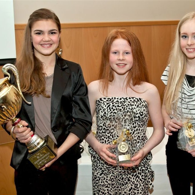 Hrafnhildur Ósk Birgisdóttir (Akureyrarmeistari, Elísabet Ingibjörg Sævarsdóttir (góður árangur) og Emilía Rós
Ómarsdóttir (mestu framfarirnar)