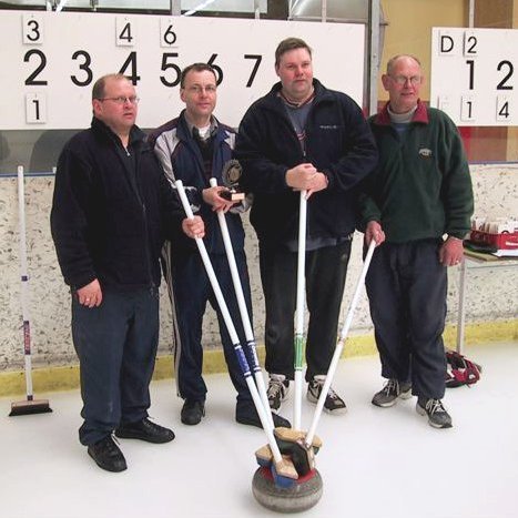 Ágúst Hilmarsson, Hallgrímur Valsson, Davíð Valsson, Sigfús Sigfússon.