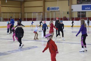 Takk allir fyrir komuna á skautadaginn hjá listhlaupinu.