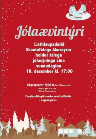 Jólasýning LSA verður, í dag sunnudag kl.17:00