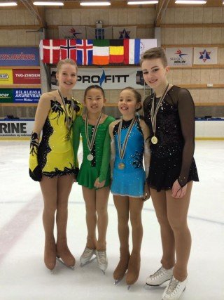 Pálína, Ásdís, Marta og Guðrún.