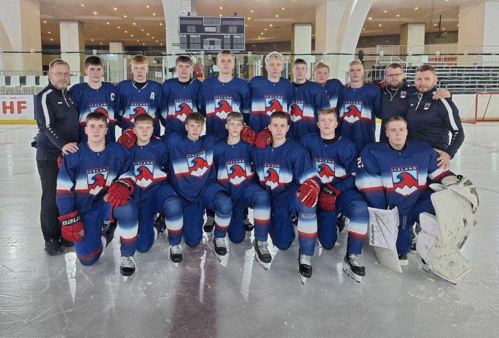 Akureyringarnir í Íslenska U18 landsliðinu.