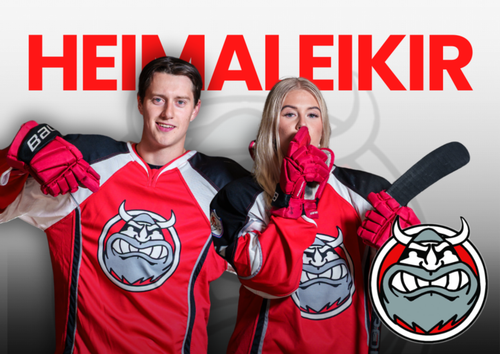 Risa hokkíhelgi framundan með heimaleikjum