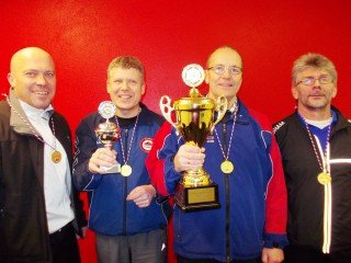 Garpar - bikarmeistarar í krullu 2012.