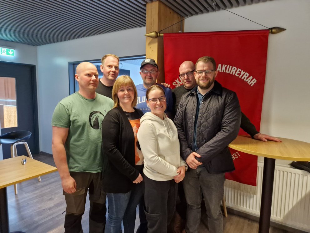 Ný stjórn íshokkídeildar SA