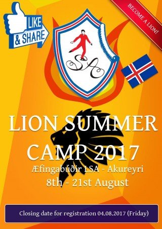 Skráning hafin í æfingabúðir LSA í ágúst