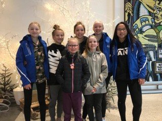 8 Stúlkur frá LSA á leið til Ríga í Lettlandi þar sem þær taka þátt í Volvo Cup 2017