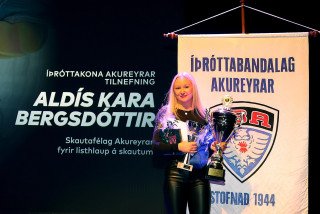 Aldís Kara Bergsdóttir íþróttakona Akureyrar 2021