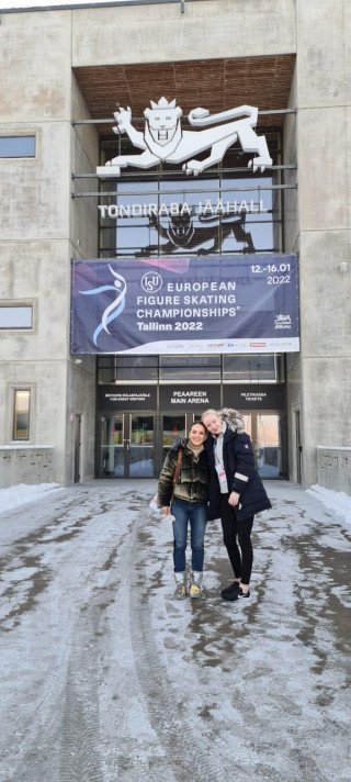 Aldís Kara skautar fyrst Íslendinga á Evrópumótinu á morgun