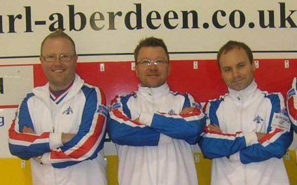 Þrír Mammútar ánægðir með sinn hlut. Jón Ingi, Óli Núma og Jens eiga allir von á 