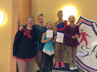 Snillingarnir okkar stóðu sig vel á Vinamóti LSA og Frost um helgina