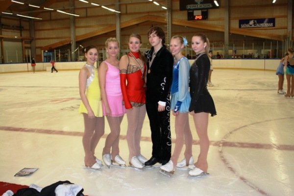 Ánægðir skautarar