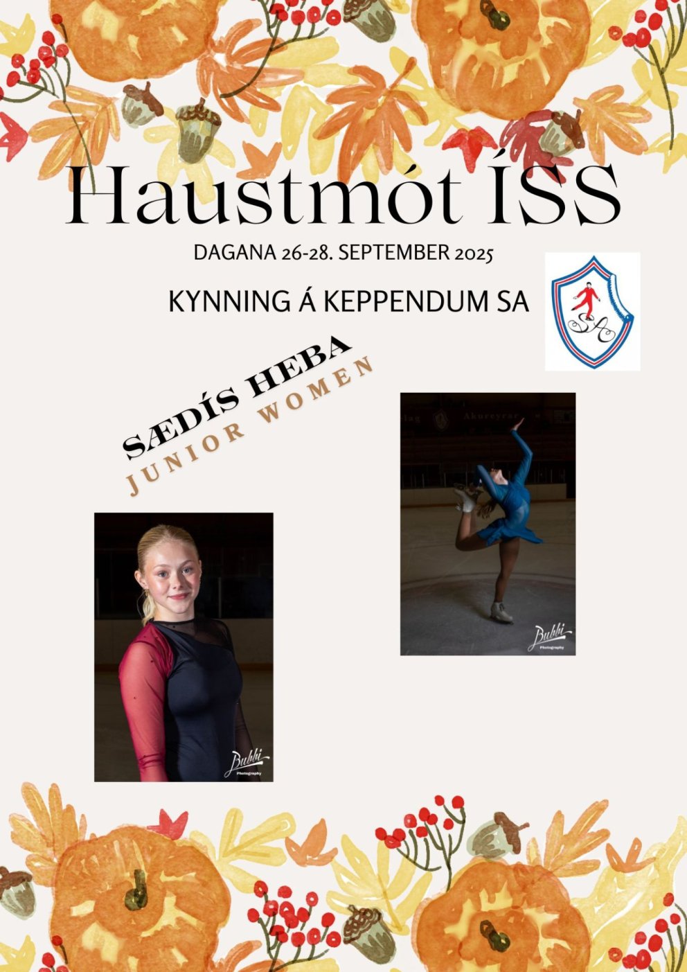 12 keppendur SA á haustmót ÍSS um komandi helgi