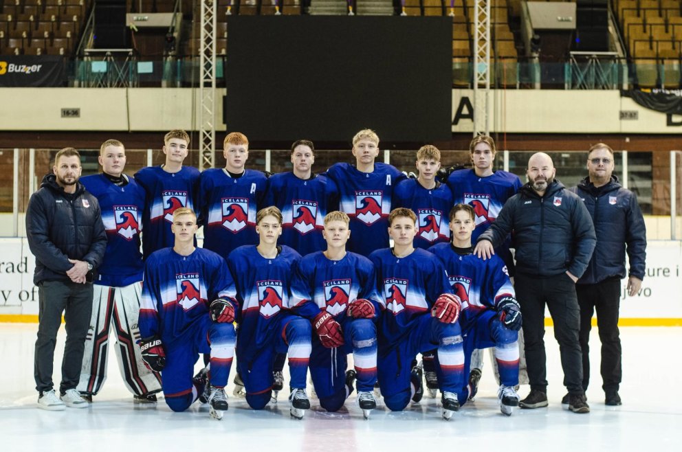 Fulltrúar SA í U18 landsliði Íslands 2026.