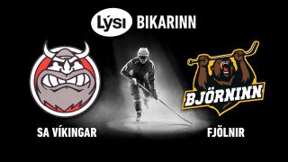 SA Víkingar taka á móti Fjölni í Lýsisbikarnum í dag kl. 16.45