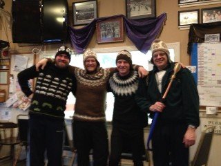 Stálum þessari mynd af strákunum af Facebook.