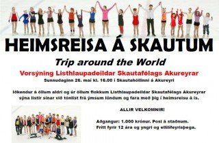 Heimsreisa á skautum - vorsýning Listhlaupadeildar