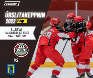 Þriðji leikur á laugardag