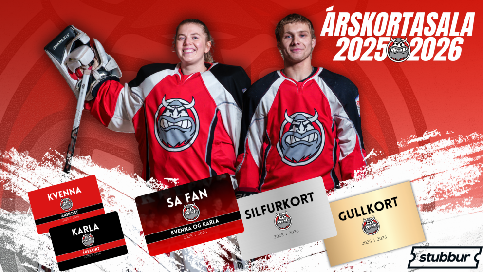 Árskortasalan hafin!