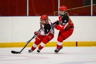 Úr leiknum í gærkvöld (mynd: Elvar Pálsson)