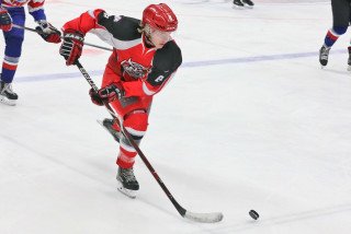 Kristján Árnason veður upp (mynd: Ási)