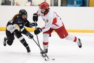 Birna í leiknum (mynd: Elvar Pálsson)