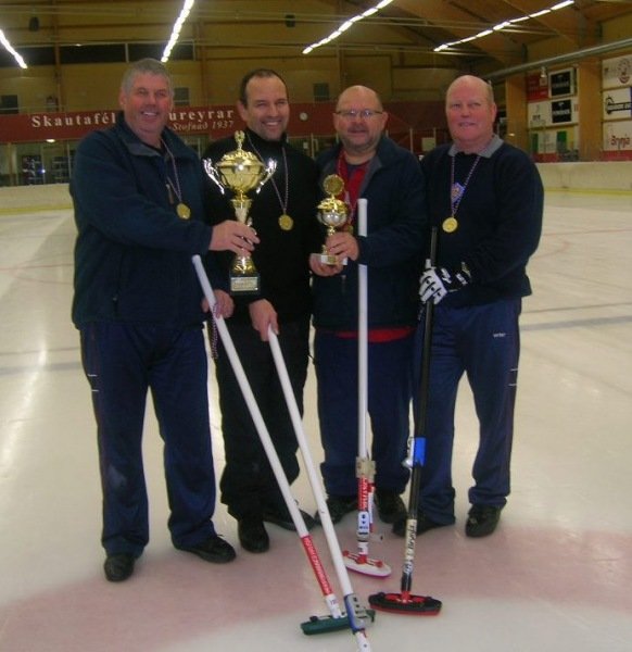 Akureyrarmeistarar í krullu 2009, Skytturnar. Jón S. Hansen, Sigurgeir Haraldsson, Ágúst Hilmarsson …