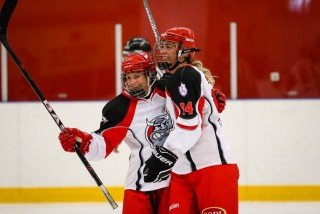 Eva María Karvelsdóttir íshokkíkona SA 2017