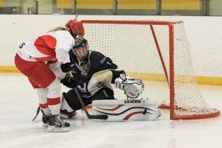 Úr leiknum í gærkvöld (mynd: Elvar Pálsson)