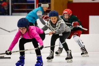 Alþjóðlegi hokkístelpudagurinn tókst frábærlega