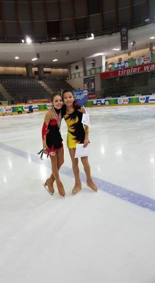 Marta María og Ásdís Arna