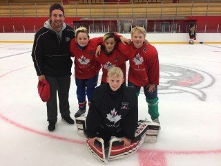 Íshokkí æfingabúðir SA ganga vel