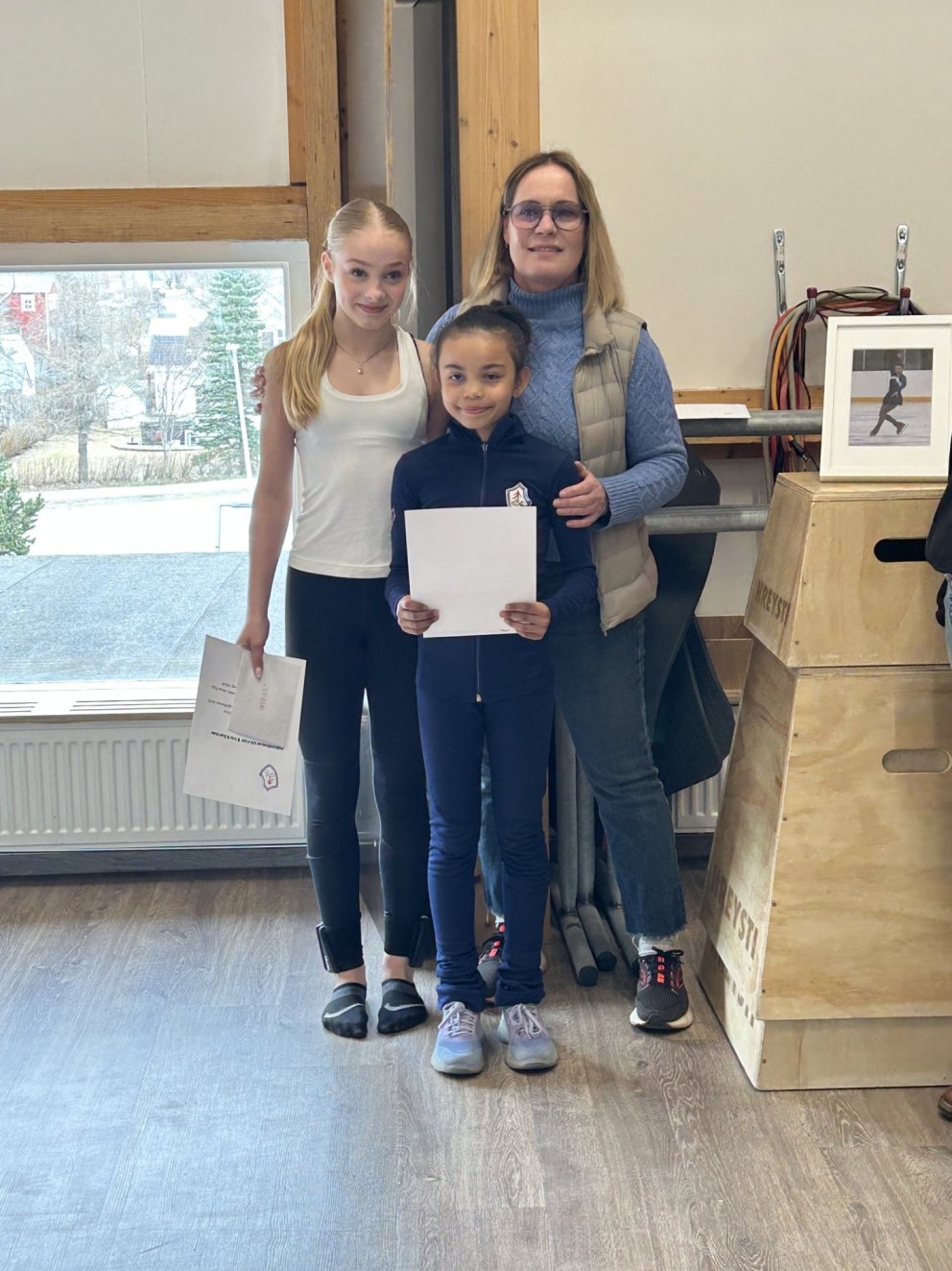Vilborg Þórarinsdóttir, Ylfa Rún Guðmundsdóttir og Petchohomboo Jonsson.
