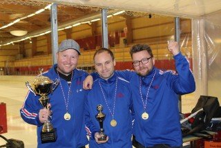 Mammútar Akureyrarmeistarar í krullu