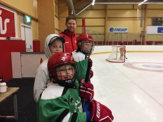 Fyrsta Innanfélagsmót hokkídeildar (myndir)