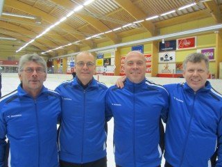 Garpar: Kristján, Hallgrímur, Ólafur, Árni.