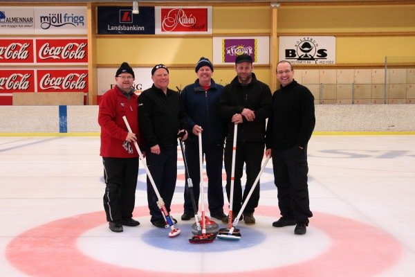 Sigurvegarar á Ice Cup 2009, Skytturnar (f.v.): Ágúst Hilmarsson, Árni Arason, Jón Hansen, Árni Ingó…