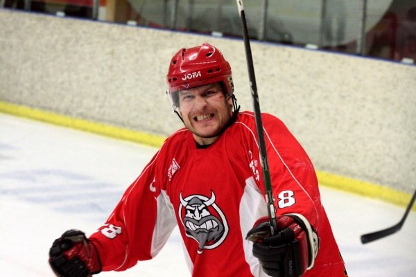 Lurkurinn í miklum ham.  Ljósmynd Sigurgeir Haraldsson