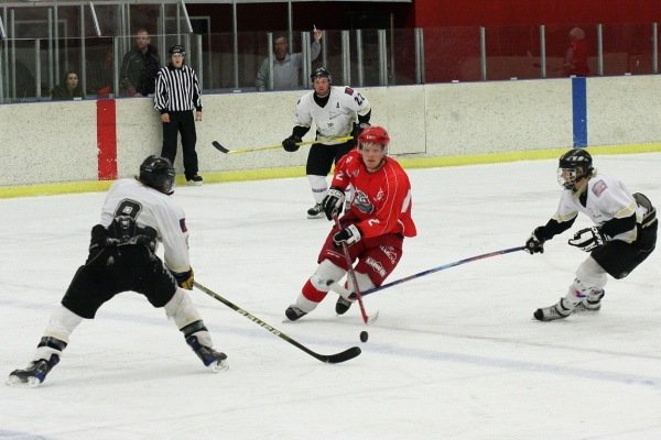 Orri Blöndal í kröppum dansi.