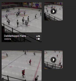 Upptökur frá leikjum aðgengilegar á ishokki.tv
