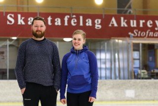 Íshokkífólk ársins 2015 (mynd: Elvar Páls)