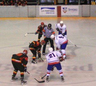 Úr leik Íslands og Belgíu - af heimasíðu mótsins.