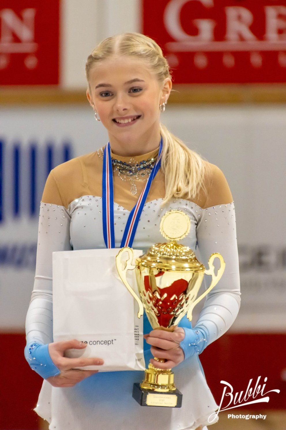 Sædís Íslandsmeistari Advanced Novice 2023