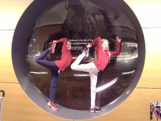 Ísold Fönn og Rebekka Rós