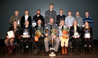 Hópmynd úr hófinu