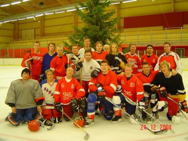 Jólahokkí á aðfangadag