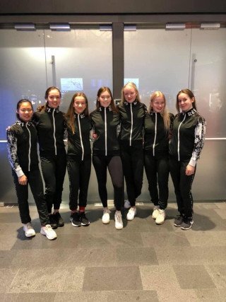 Landsliðið á Nordics (mynd: iceskate.is)