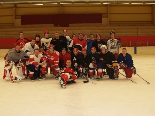 Síðbúin jólahokkímynd