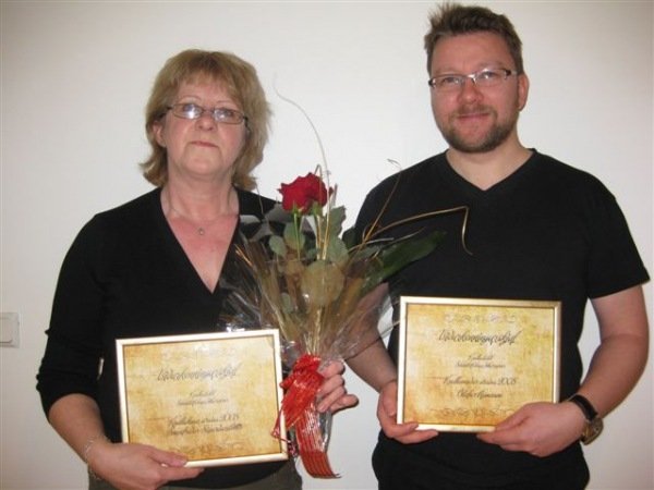 Krullarar ársins 2008 Svana og Óli Núma